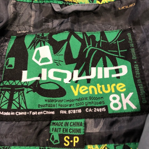 Juniors / Big kid small liquid snowboard jacket - Picture 3 of 11